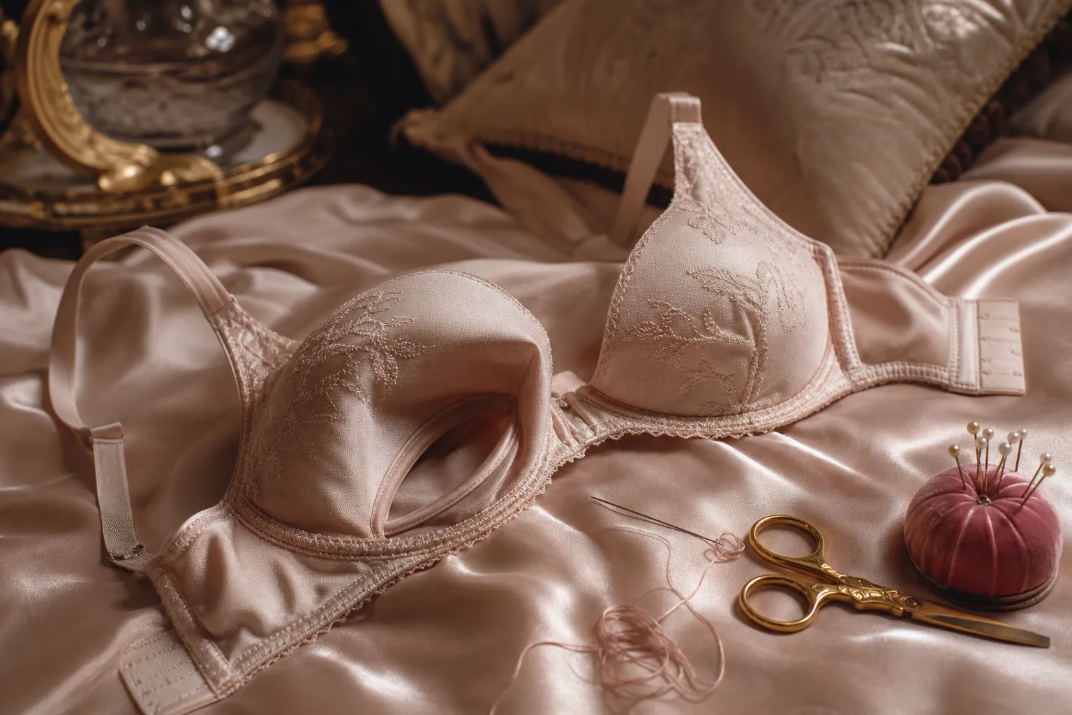 Armature de soutien-gorge qui ressort et perce le tissu : pourquoi, et comment la remettre en place