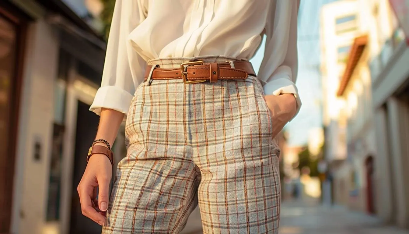 Astuces pour Porter un Pantalon à Carreaux avec Élégance