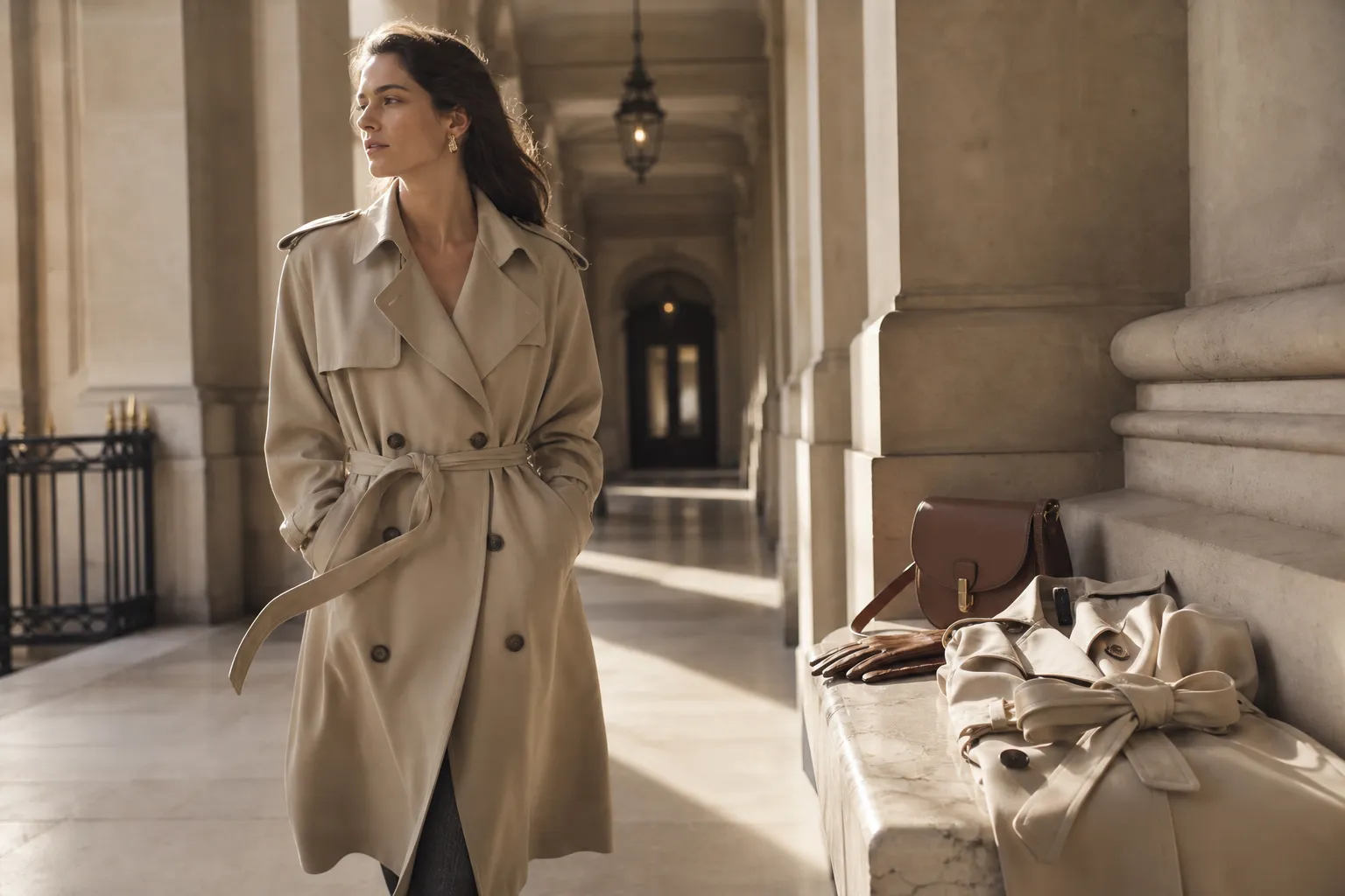 Ceinture de trench-coat dont le nœud se défait tout seul en marchant : pourquoi, et comment le fixer
