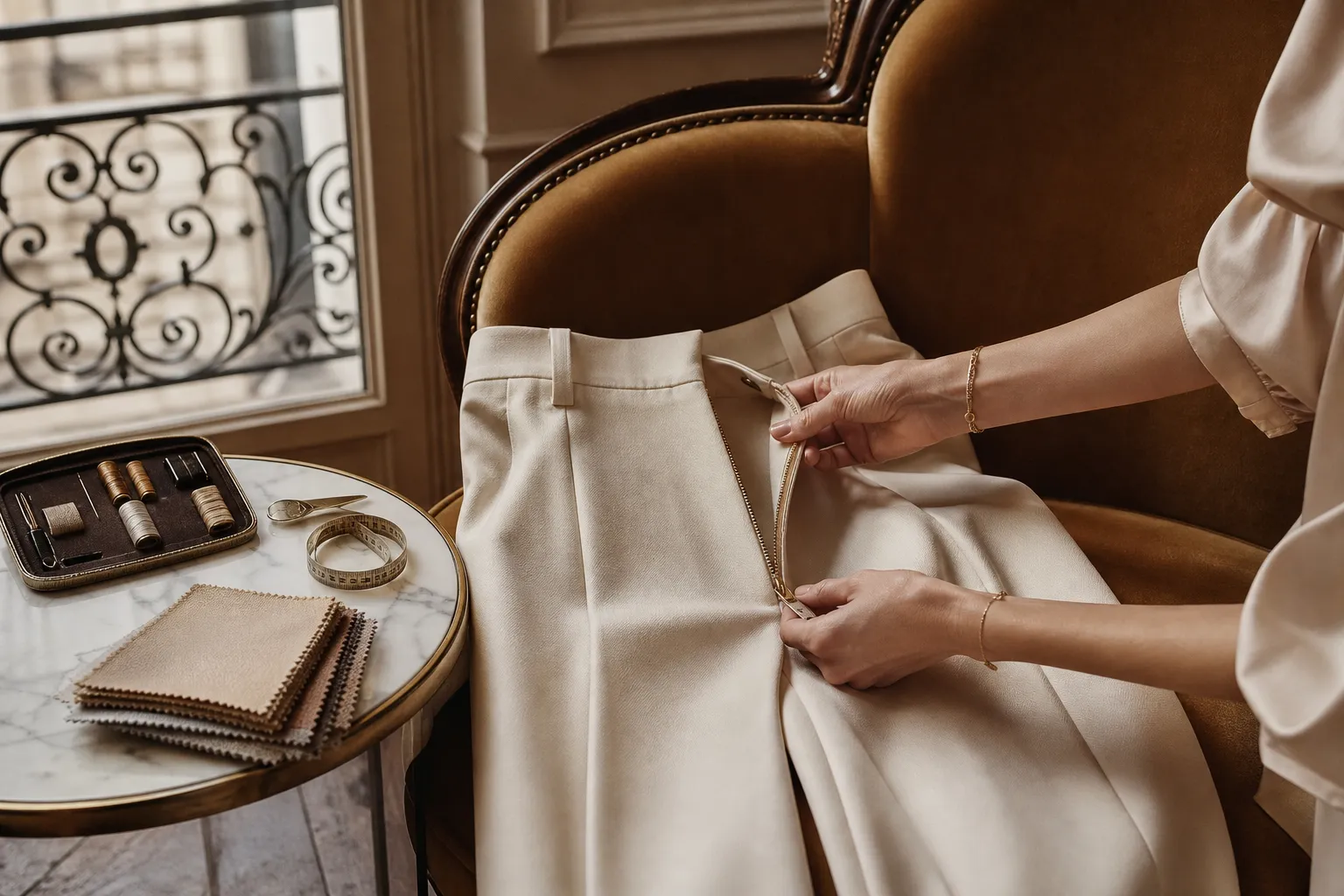 Fermeture éclair de pantalon qui descend toute seule : pourquoi, et comment la fixer