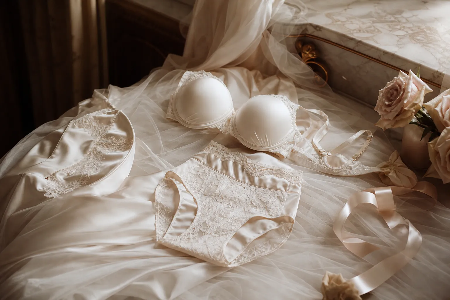 Guide des sous-vêtements idéaux pour sublimer une robe de mariée fluide