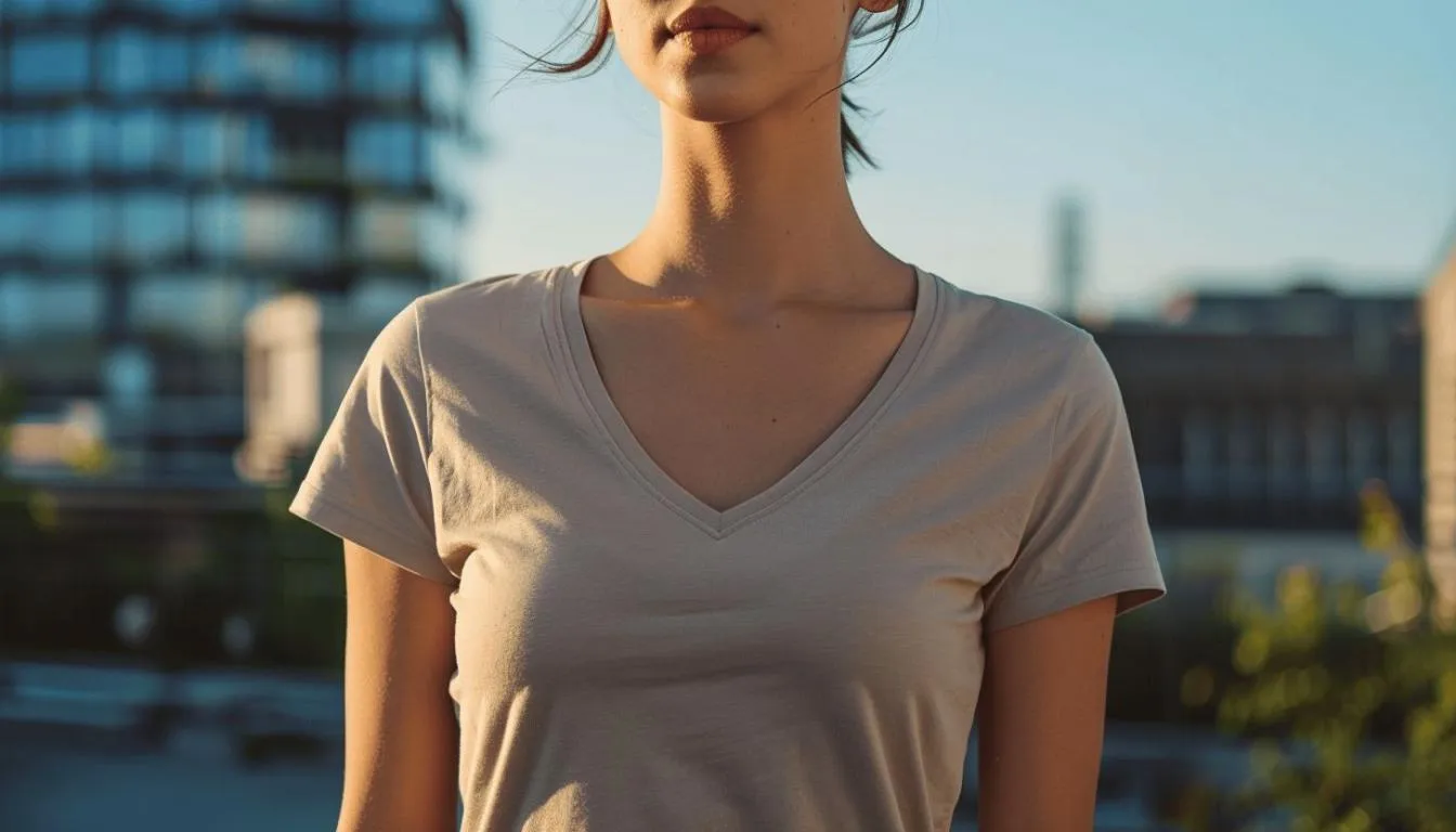 Guide pour porter un t-shirt à col en V avec élégance