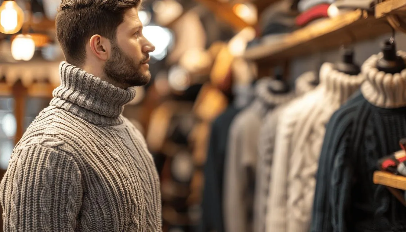 Guide pratique : choisir le pull à col roulé idéal pour homme