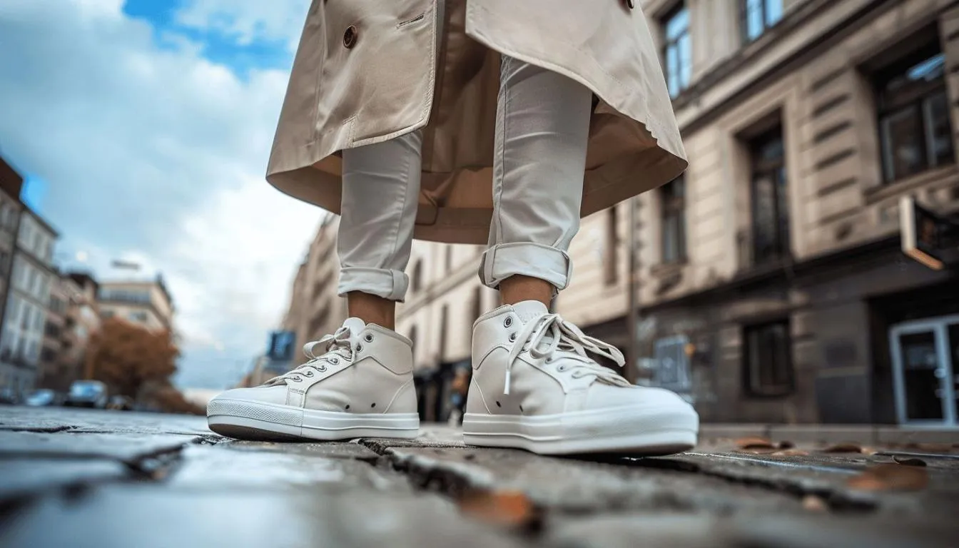 Guide pratique : Comment associer un trench coat avec des baskets pour un look stylé