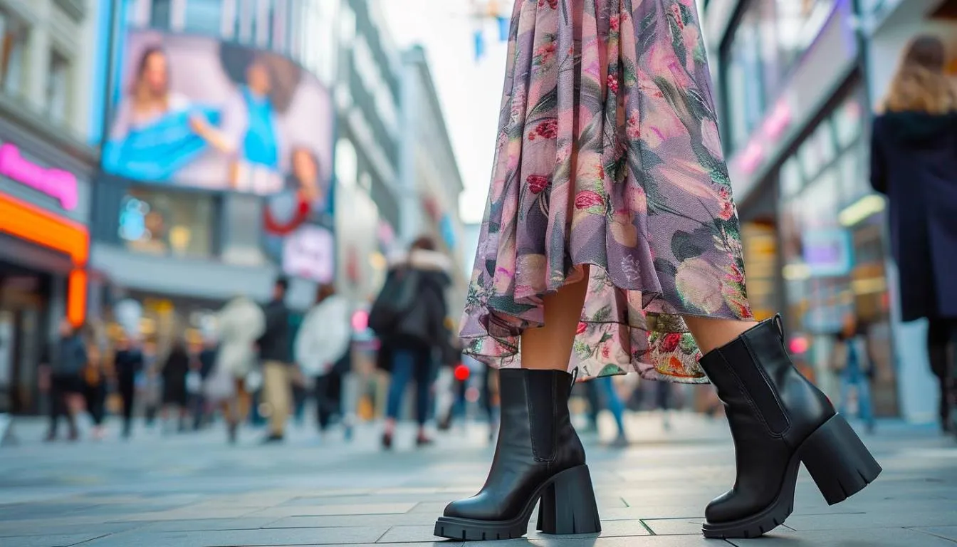 Guide pratique : Comment associer une jupe longue avec des bottes ?