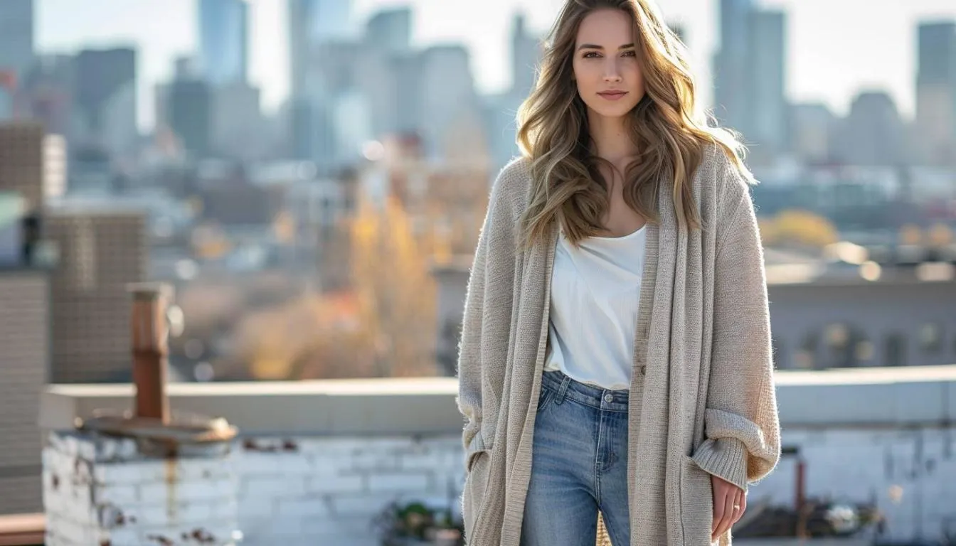 Guide pratique : les meilleures façons de porter un gilet long pour femme