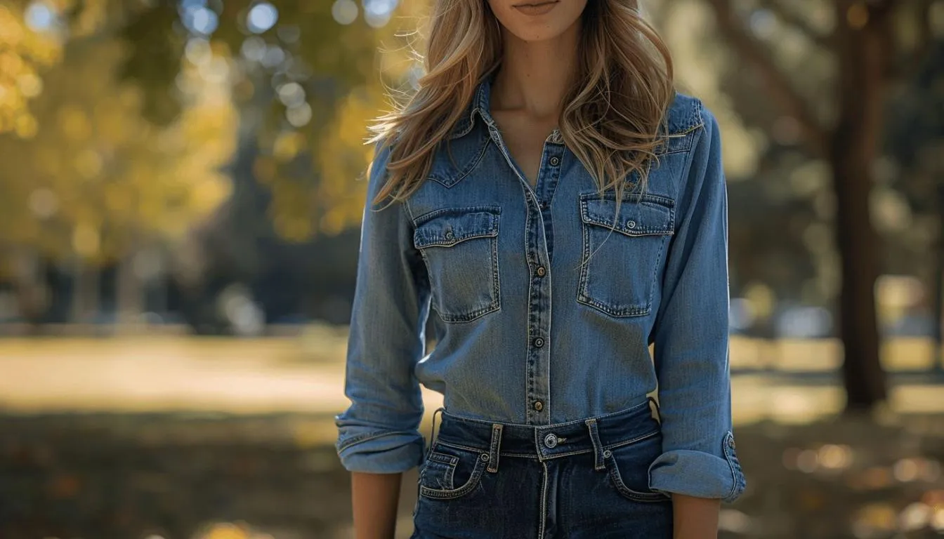 Guide pratique : Les meilleures façons de porter une chemise en jean pour femme