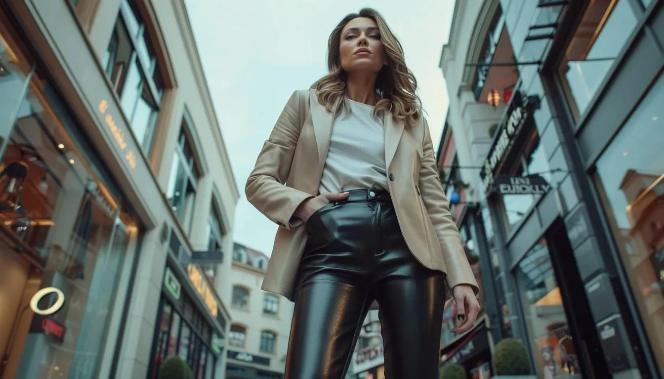 Guide pratique pour associer un pantalon en cuir avec élégance
