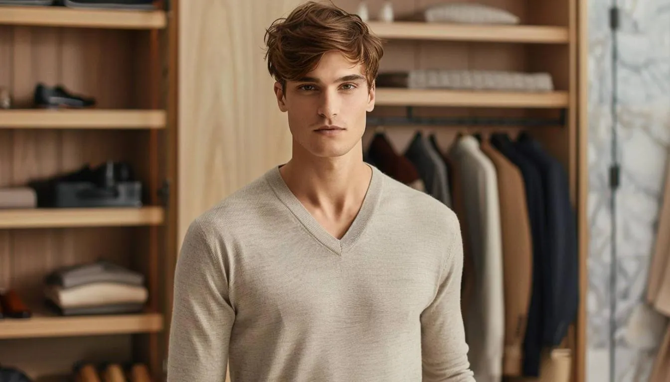 Guide pratique pour choisir le pull col V idéal pour homme