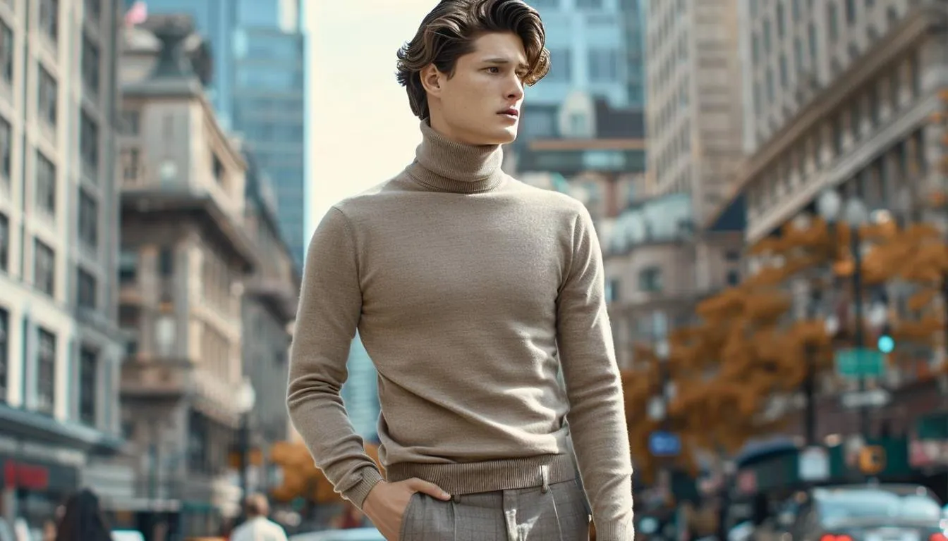 Guide ultime pour bien porter un pull col roulé pour homme