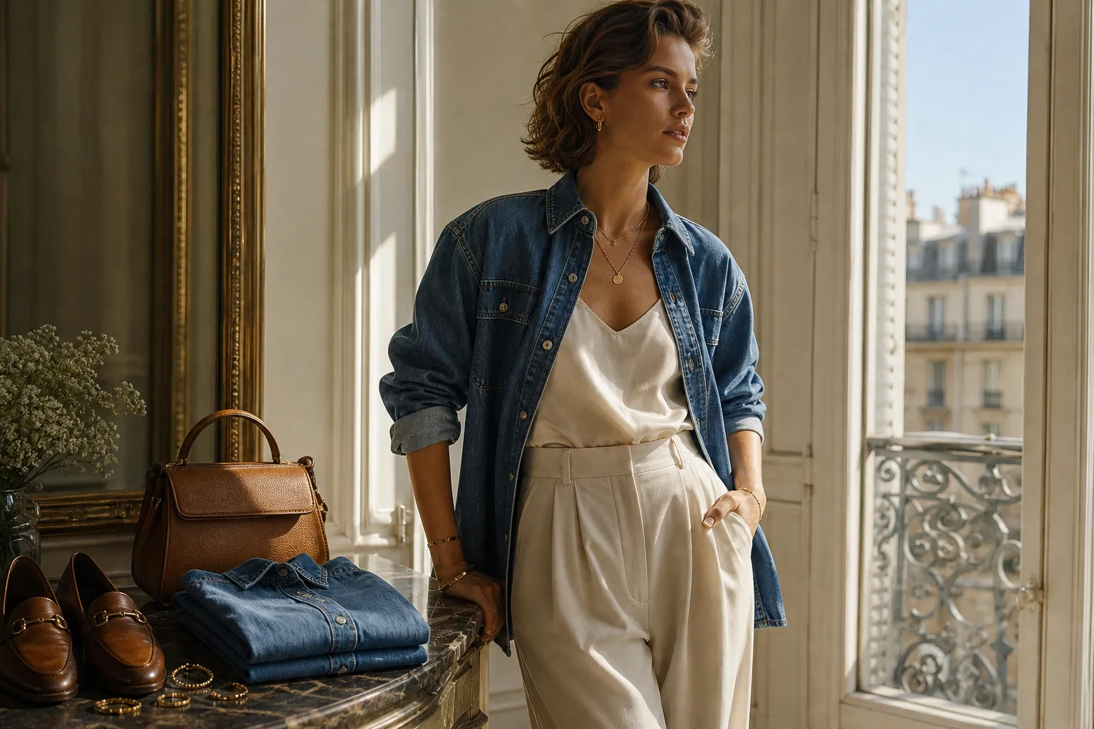 Les Meilleures Astuces pour Bien Porter une Chemise en Jean