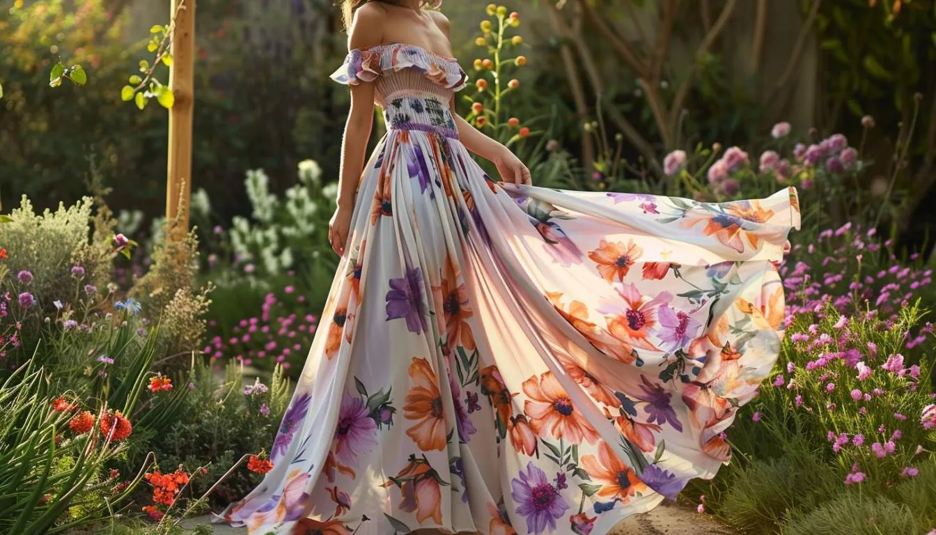 Les Secrets pour Équilibrer les Imprimés Floraux dans une Tenue Élégante