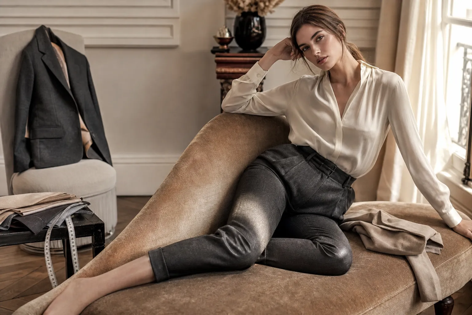 Pantalon de costume qui devient luisant aux genoux : pourquoi, et comment l'éviter